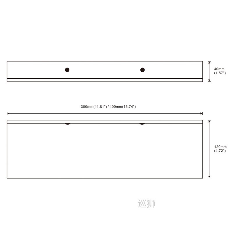 Wholesale Promotion Bathroom Accessories 30-50cm Modern Matt