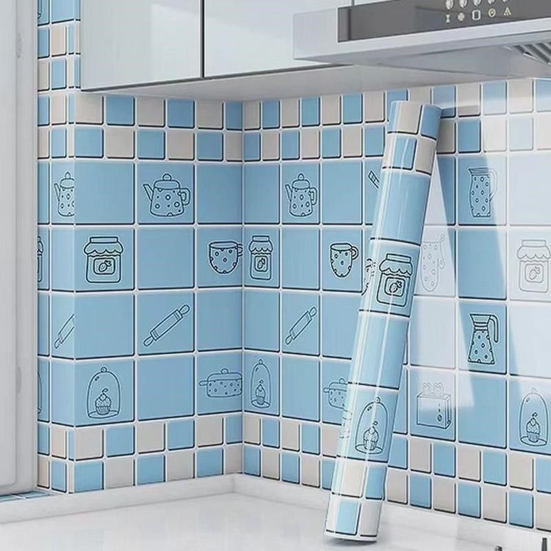 厨房防油贴纸防水自粘墙纸灶台面保护垫橱柜桌面耐贴膜大理石新品,家居饰品,软装墙贴,淘宝优惠券,粉丝福利购,淘宝优惠卷