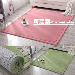 加厚地毯客厅飘窗卧室榻榻米地垫 防滑儿童爬行垫宝宝防摔床边毯