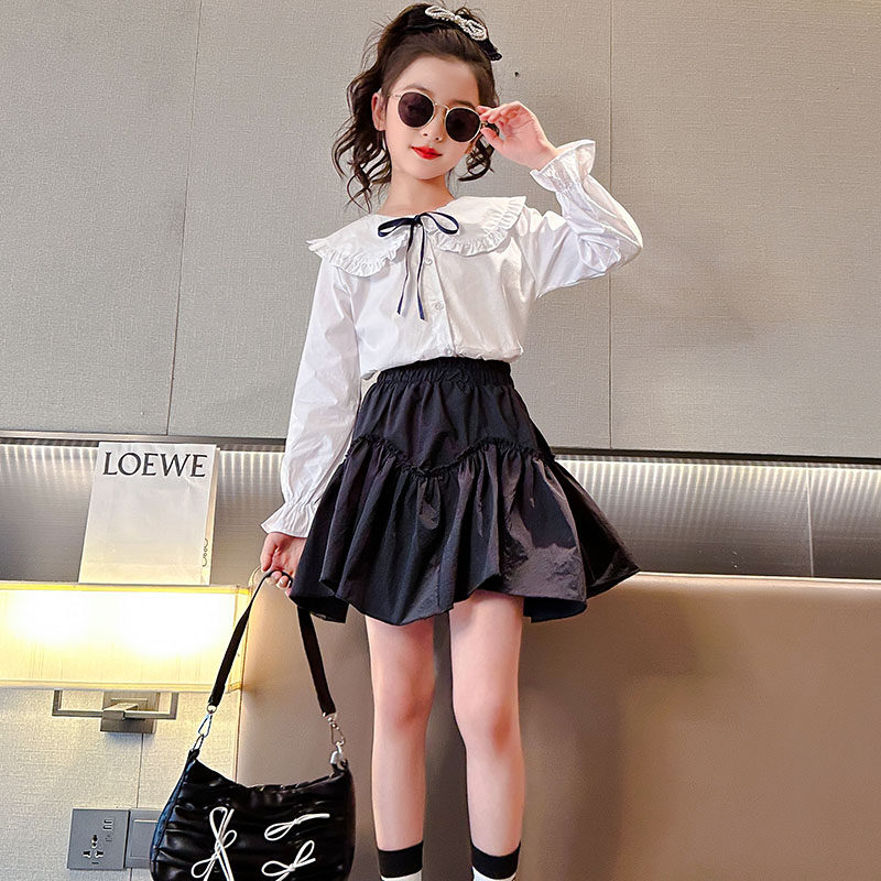 女童短裙半身裙2023春秋新款时髦洋派儿童半裙秋款蓬蓬裙花苞裙子,童装/婴儿装/亲子装,半身裙,淘宝优惠券,粉丝福利购,淘宝优惠卷