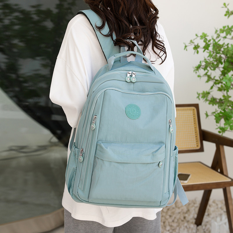 大容量尼龙牛津布双肩包女包防水休闲旅行背包男大学生书包电脑包