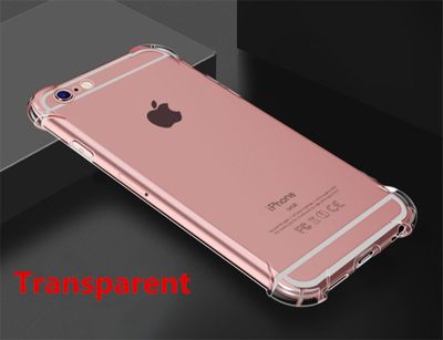 Super Shockproof Clear Soft Case for iPhone 5 5S 6 7 8 Plus