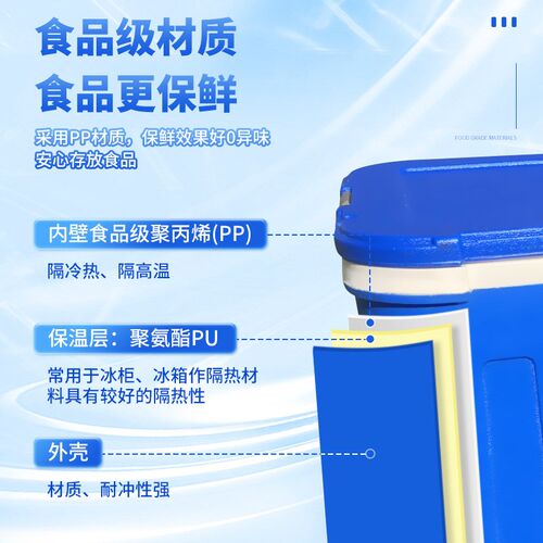 60L食品e保温箱户外海钓箱生鲜冷藏运输箱外卖大号商用保温箱