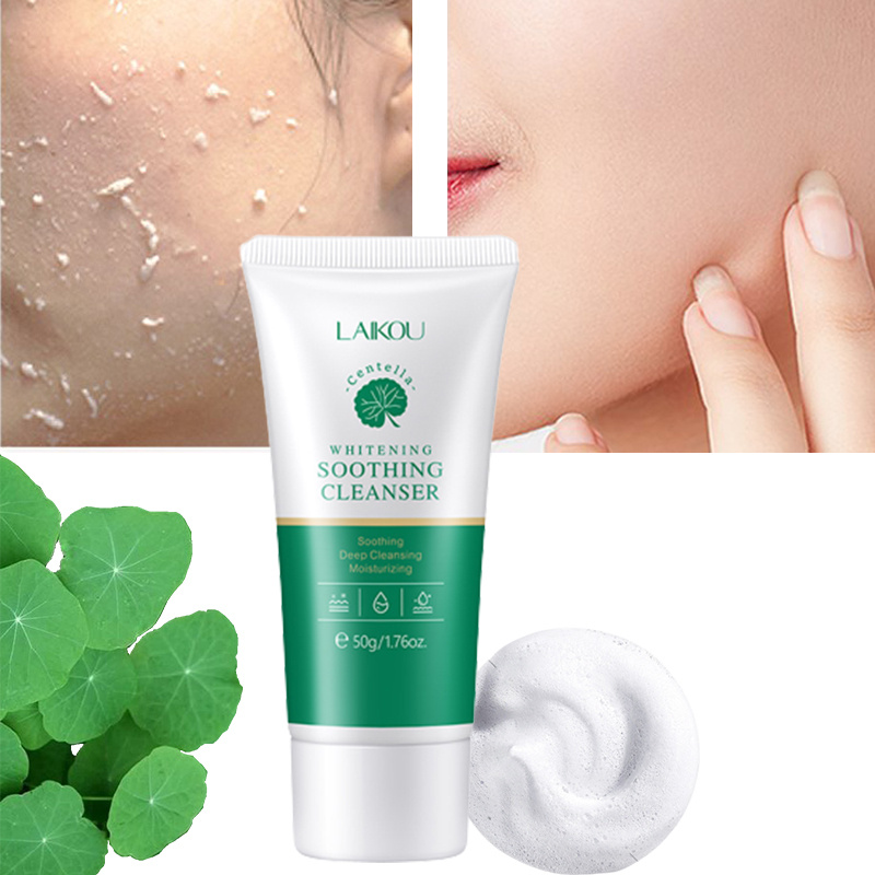 新品Centella Facial Cleanser Face Wash Foam Shrink Pores Soo