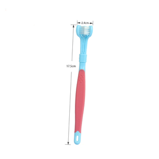 ToothbHushuThree angQle Multi Toothbr Cleaning Pet read