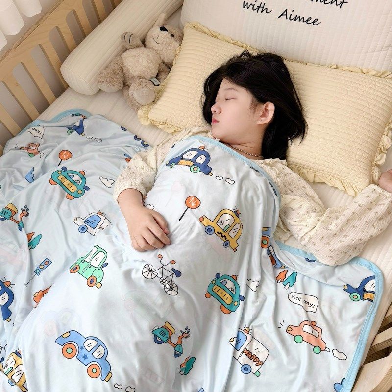 宝宝冰丝毯新生婴儿被子夏季薄款儿童盖毯巾空调被幼儿园午睡毯子,婴童用品,婴童毛毯/盖毯,淘宝优惠券,粉丝福利购,淘宝优惠卷