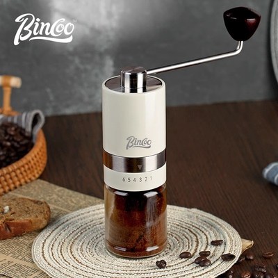 Bincoo手动磨豆机咖啡豆研磨器手摇咖啡器具CNC/陶瓷芯手磨咖啡机