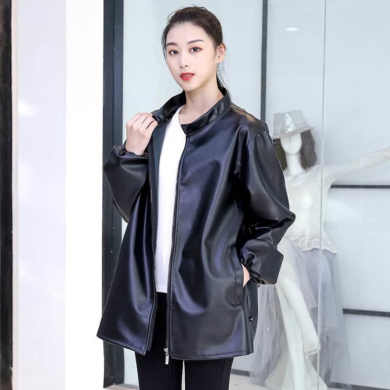 修车防油a防水工作服套装男士皮衣皮裤耐磨宽松养殖场屠宰专用