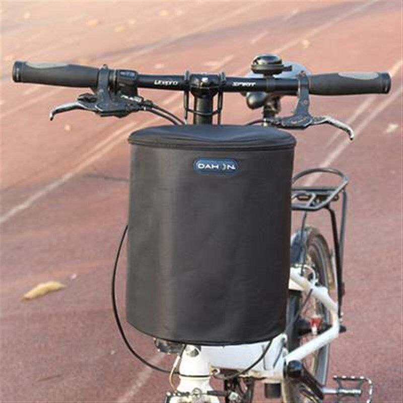 新品折叠车车筐加厚帆布儿童车滑板电动车篓登山自行车篮子前车筐