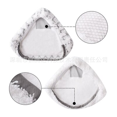 适用于必胜Bissell 2078 2165 20781蒸P汽拖把拖地机同款布垫拖布