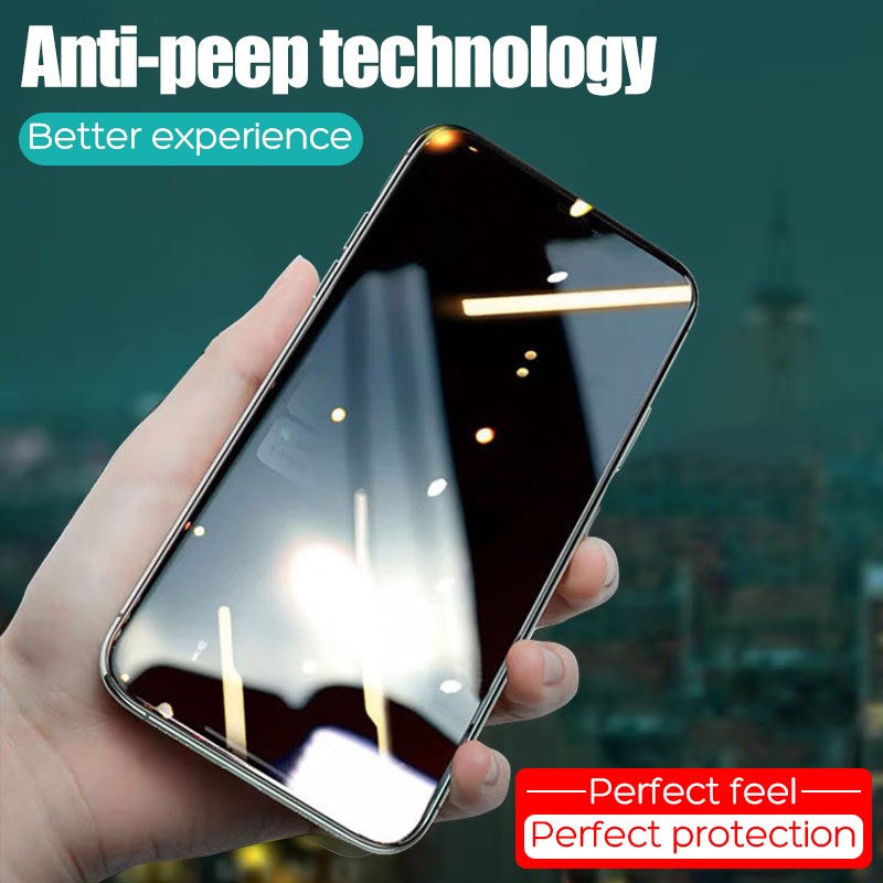 Full Cover Anti Spy Peep Privacy Screen Protector For iPhone