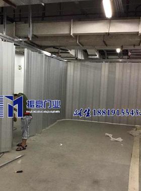 密封铝合金折叠门 伸缩推拉门  弧形转弯屏风门 左右收缩趟门定做