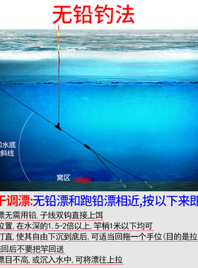 现货集大成无铅自立漂电子夜光日夜两用I青鱼浮漂大物飞铅跑铅专