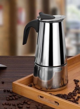 Stainless Steel Coffee Pot Mocha Espresso Latte Percolator S