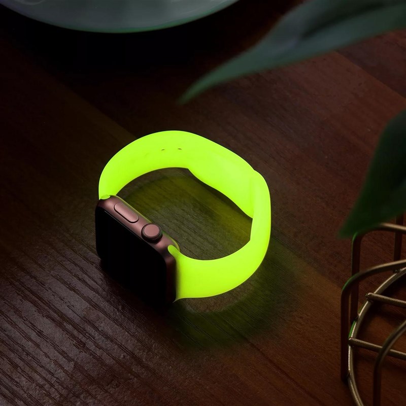 速发.Silicone Glow Luminous Band Straps for  Watch iwatch SE