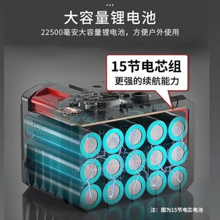 电动扳手锂电池10节15节158VF角磨机电锤Q22500毫安大容量