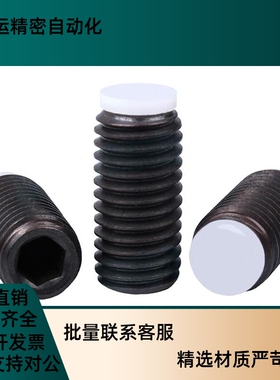 TDA21 内六角黑色止动螺丝SBCTS10/12-12/20/30/40/50/60/80/100