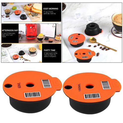 Refillable Reusable PP Plastic Coffee Capsule  Cups for Bosc