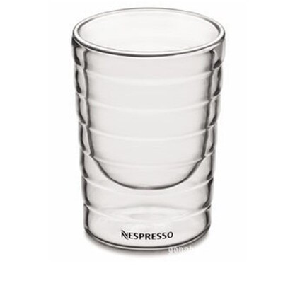 Caneca hand blown Double Wall Glass cup canecas Nespresso co