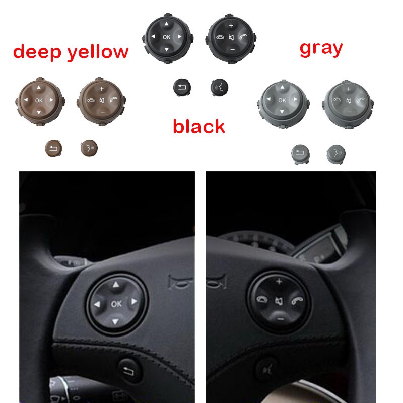 Car Multifunction Steering Wheel Button  Mercedes-Benz W221