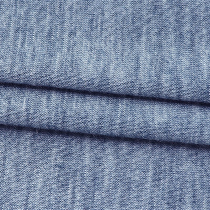 跨境短袖T恤面料高档彩棉拉架童装I布料春夏汗布连衣裙纯棉布