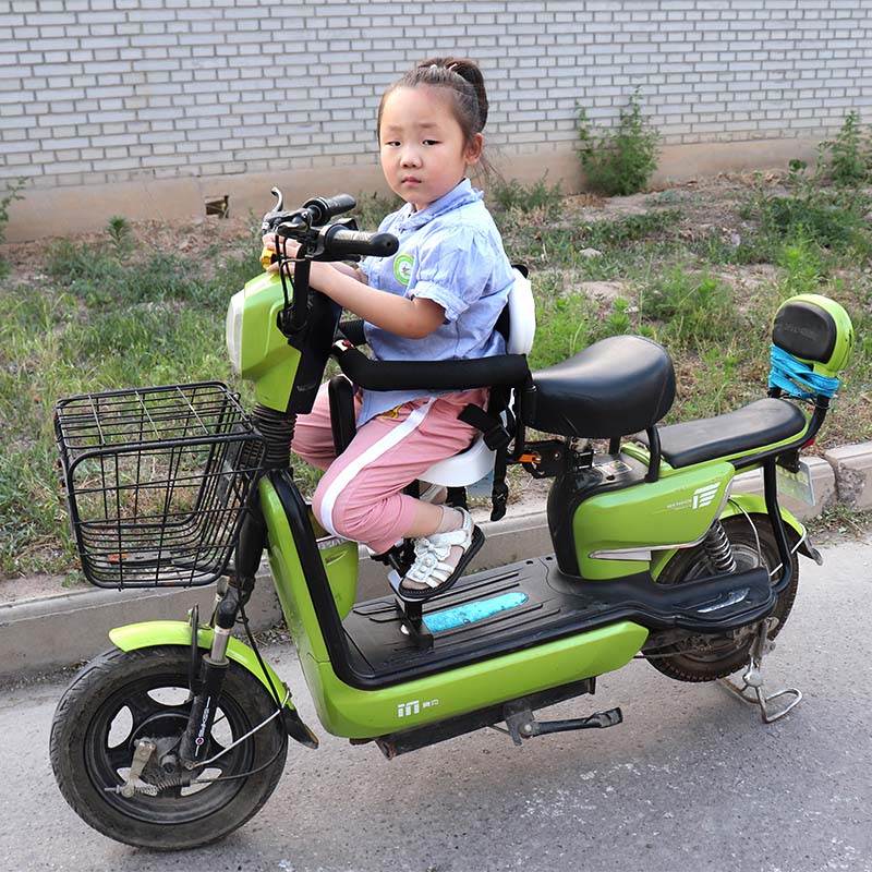 新品电动车前置宝宝婴儿座椅电自行车电瓶车儿童S坐椅小孩车坐凳