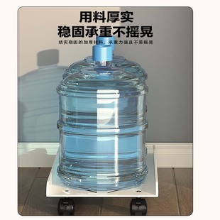电脑主机托架带滑轮置物架支架办公室托盘可M移动主机壳底座家用
