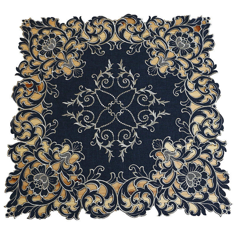 刺绣餐桌布台布方角几床头柜家用电器多用盖巾盖布圆桌布茶几布艺,居家布艺,桌布,淘宝优惠券,粉丝福利购,淘宝优惠卷