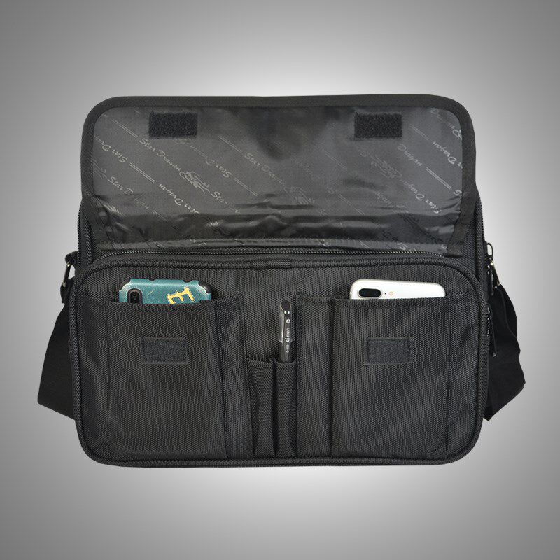 斜挎包男款防水手提包牛津布男包单肩包帆布出差大容量耐磨工具包