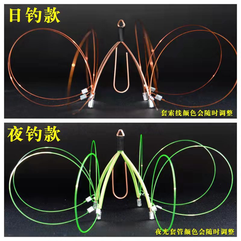现货钓蟹专用套圈钓螃蟹神器钓青蟹大闸蟹笼钓钩自动捕蟹套河蟹网