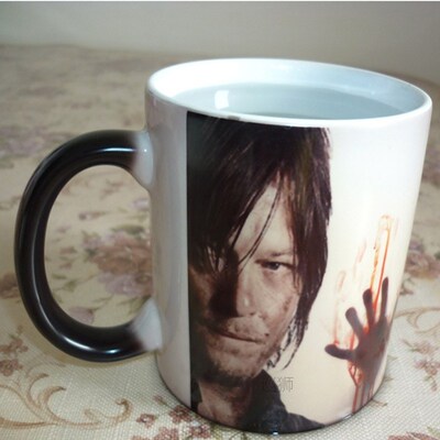 Drop shipping!The Walking Dead Mugs Coffee Tea Milk color ch