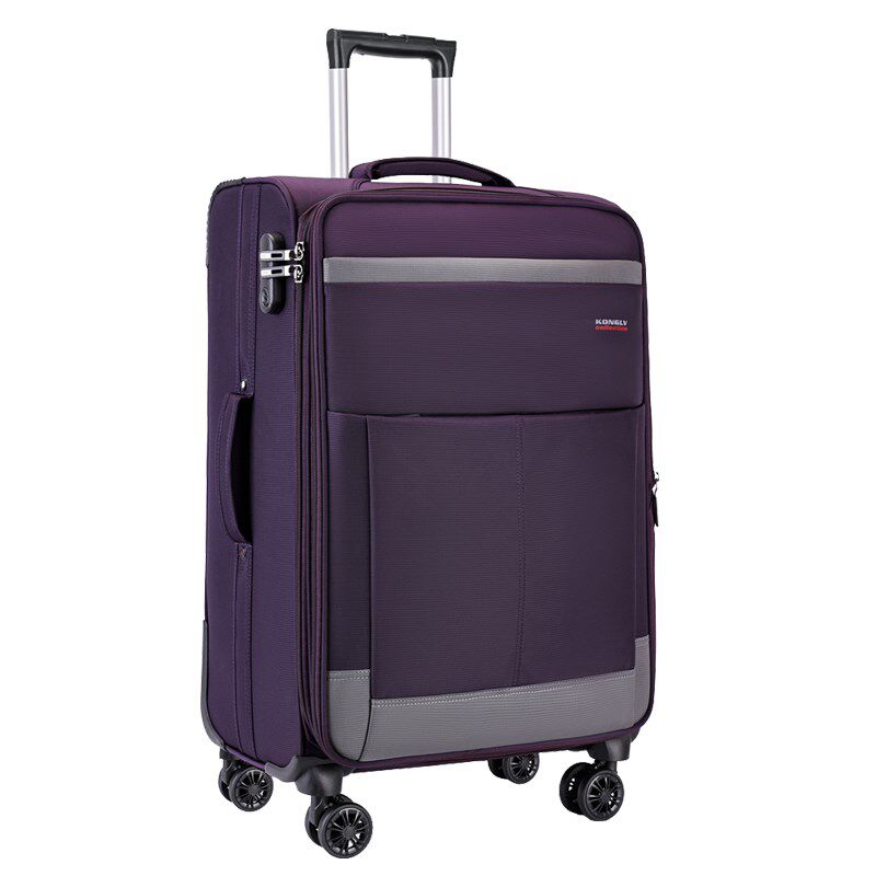 2024秋新款牛津布行李箱拉杆箱结实耐用加厚大容量24寸帆布28寸26