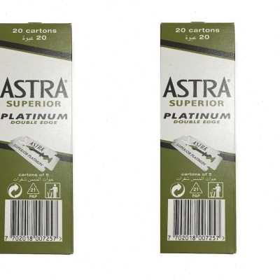 推荐Astra superior platinum double edge safety razor blades