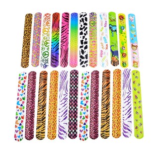 Wrap Slap Novelty 推荐 Wristband Kids Bracelets Cartoon 4Pcs