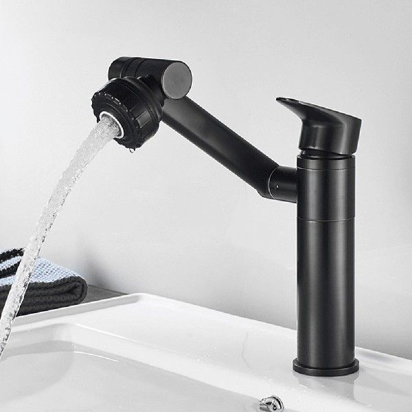 极速1080° Swivel Multifunction Bathroom Sink Faucet Hot Co