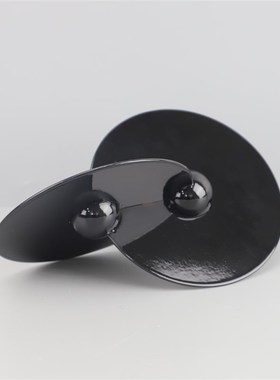 新中式金色金属飞碟样板房售楼部卧室书房客厅餐厅电视柜饰品摆件