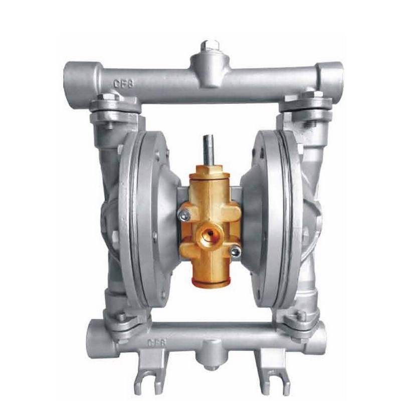 厂家QBY-15PF46不锈钢气动隔膜泵4G分不锈钢双隔膜泵自吸式耐F蚀