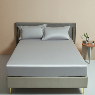 2022新款 100支全棉床笠罩单件纯棉床罩三件套防滑床垫保护套1.8m