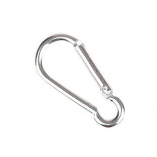 10 Pcs multi color Metal Aluminum Climbing Carabiner Hook S
