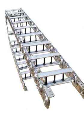 厂促厂促供应钢制拖链不锈钢拖链TL125I型钻孔机P床穿线拖链TL12