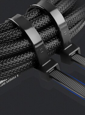 Assorted Self-locking Nylon Cable Tie Black Plastic Zip Tie