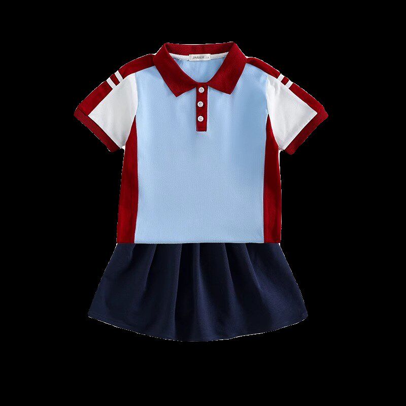 幼儿园园服夏装英伦学院风毕业照服装儿童校服小学生班服夏季