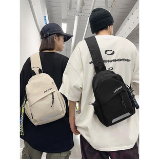 斜挎包男款单肩小背包男生胸包女骑行运动爬山休闲轻便登山旅行包