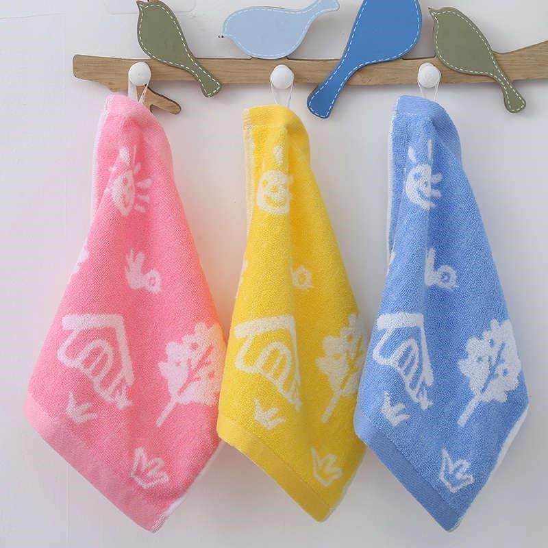 金苗毛巾六条装可爱提花小方巾幼儿园宝宝口水巾小手巾手帕,居家布艺,毛巾/面巾,淘宝优惠券,粉丝福利购,淘宝优惠卷