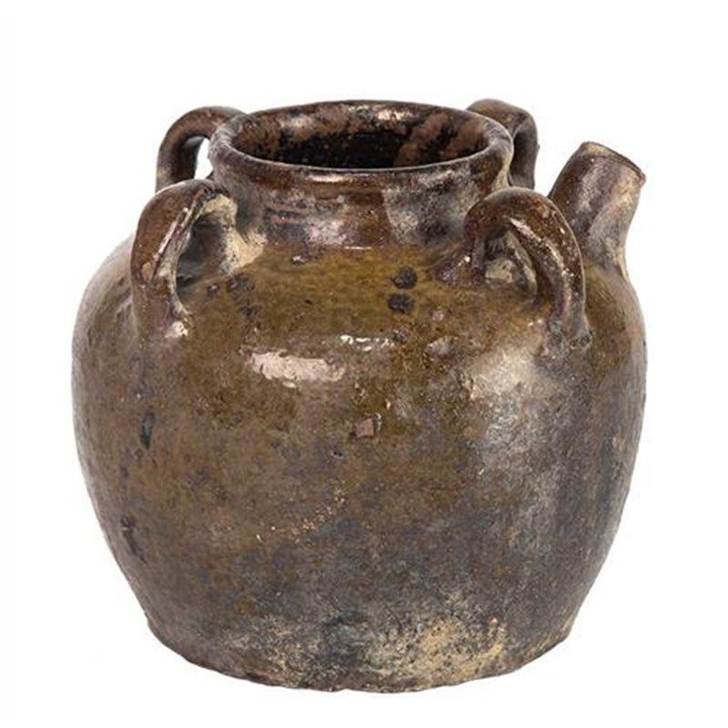 旧物老坛子陶罐金缮修复老物件坛子老缸花器禅意中式插花器皿陶瓷,鲜花速递/花卉仿真/绿植园艺,花瓶,淘宝优惠券,粉丝福利购,淘宝优惠卷