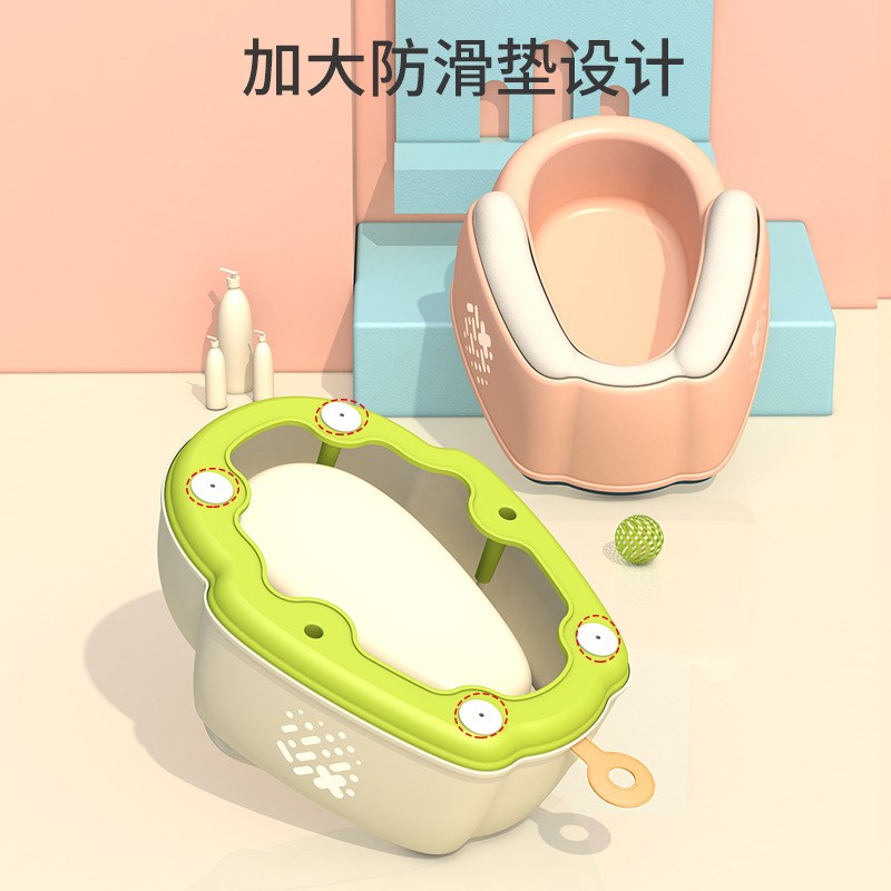 现货婴儿洗屁屁神器男女童宝宝小孩儿童洗屁股盆新生儿洗pp凳坐便