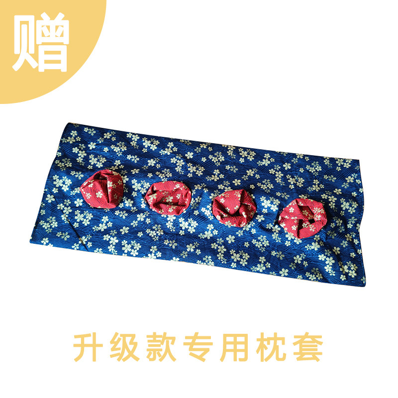 三孔颈椎枕头护颈枕玲珑耳枕不压耳朵全荞麦皮纯棉带孔漏耳成人枕