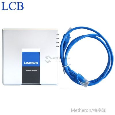 速发nlocked Linksys SIP IP Voice System SPA3102 VoIP FAX Pho