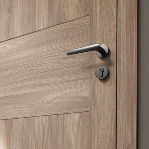 和居门锁家用通用型锁具卧室内卫生间木门机械门锁磁吸静音门把手