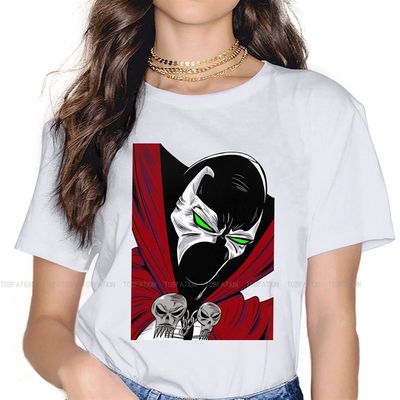 推荐Face3 Female Shirts SPAWN Comic Large Vintage Women Top